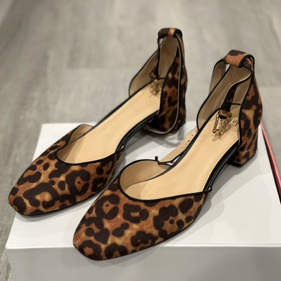 Cabi women’s cheetah print heels size 8 - Picture 3 of 5